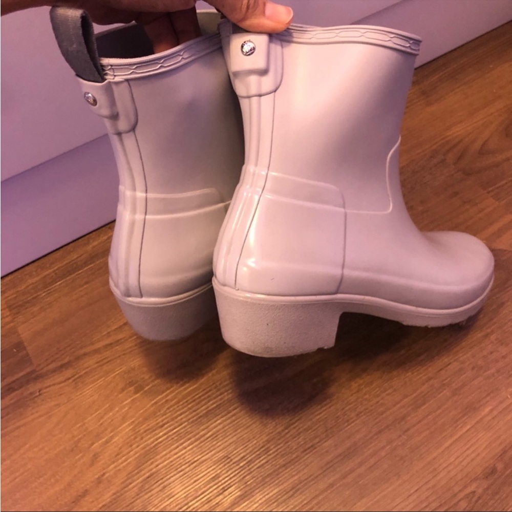 Hunter short rain boots